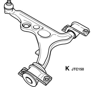 93501180 Fiat/Alfa/Lancia barra oscilante, suspensión de ruedas delantera, inferior izquierda