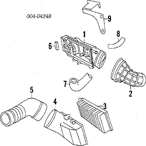 4458068 Chrysler correa trapezoidal