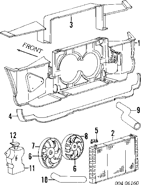 4763863AB Chrysler correa trapezoidal