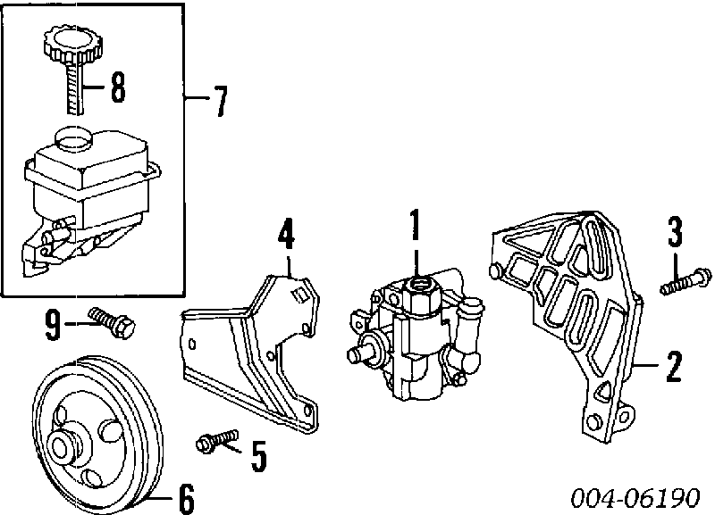 4668340 Chrysler correa trapezoidal