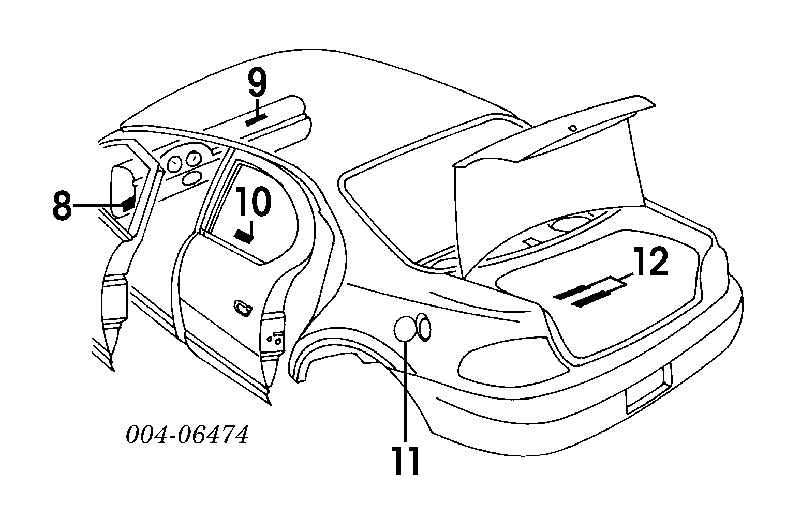 52110391AB Chrysler 