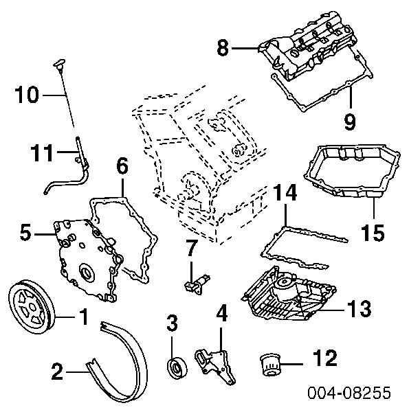 4792298 Chrysler tapa de tubo de llenado de aceite