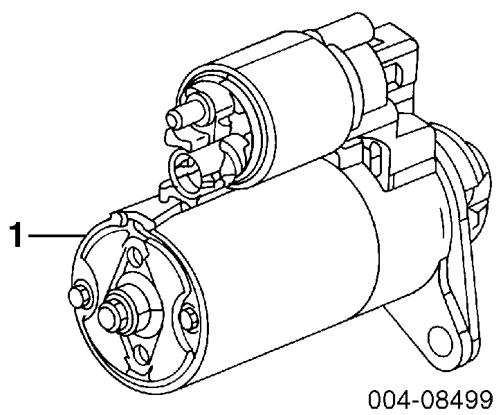 MD362910 Chrysler motor de arranque