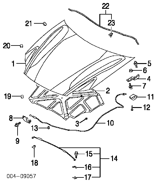 MU481187 Chrysler piston (clip De Una Campana Calefactora)