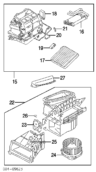 2411N8-2 Polcar radiador de calefacción