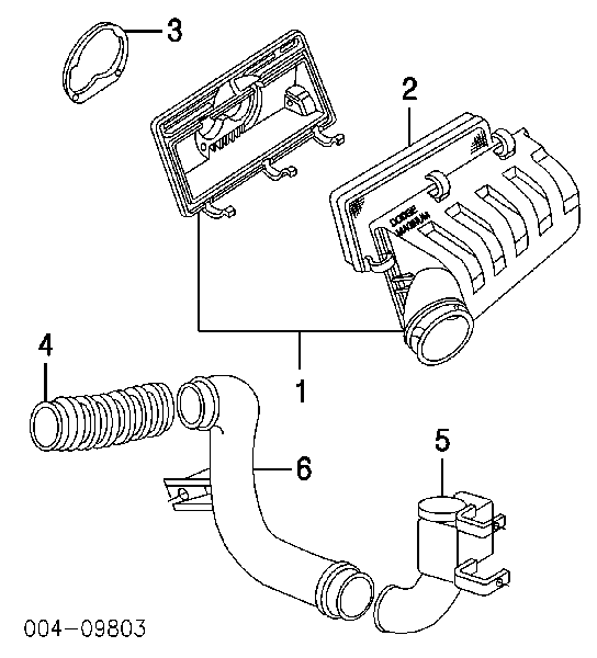 53032068AA Chrysler filtro de aire