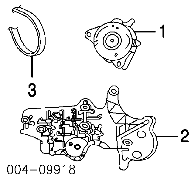 53032037AF Chrysler correa trapezoidal