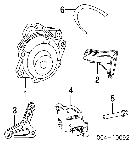 4668380AA Chrysler correa trapezoidal