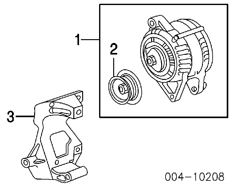 4868430AD Chrysler alternador