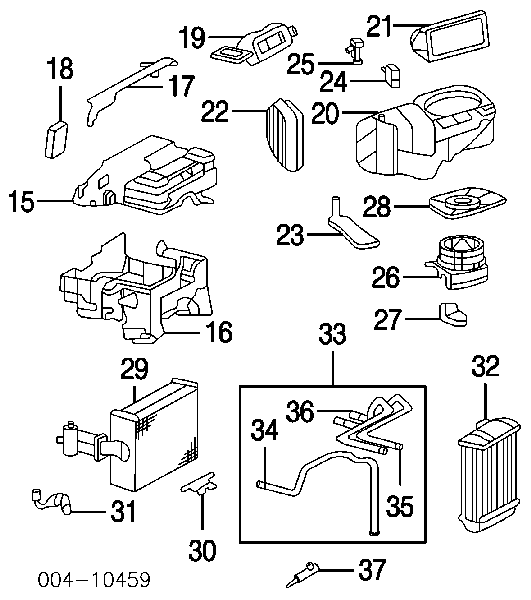 5098030AA Chrysler motor eléctrico, ventilador habitáculo