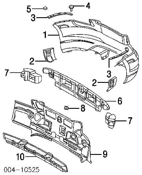 6104725AA Chrysler 