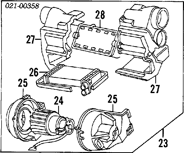  Motor eléctrico, ventilador habitáculo para Alfa Romeo 164 164