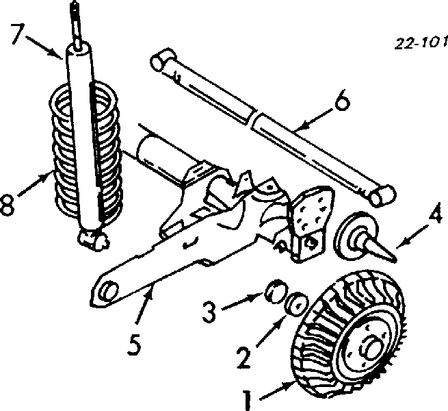 Pinza de freno trasera izquierda 4170710 DRI