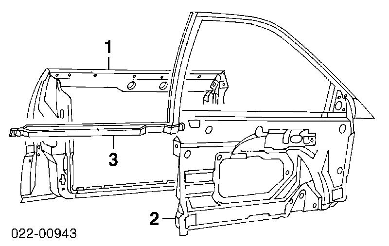  Puerta delantera derecha para Audi A4 8D2