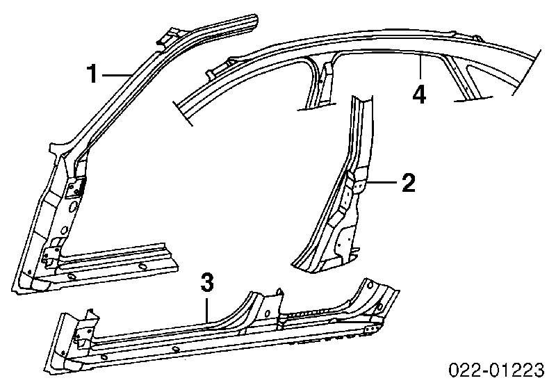 Umbral de puerta, derecha 132742 Polcar