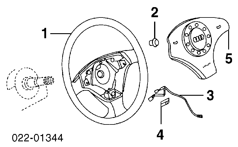  Volante para Audi TT 8N3