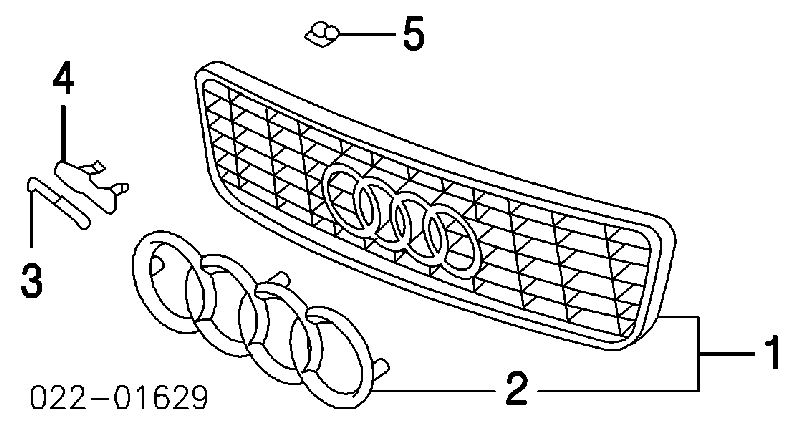  Panal de radiador para Audi TT 8N3