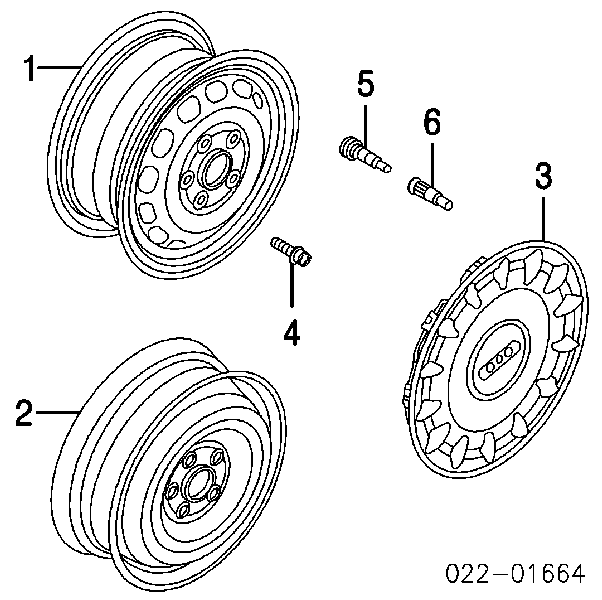 4D0601025Z7P VAG 