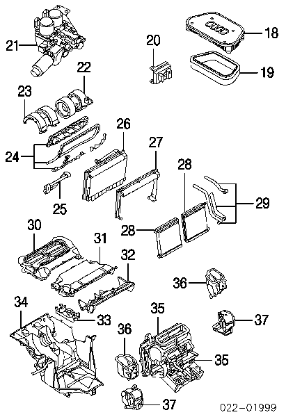 Sensor De Contaminacion De El Aire 4B0907659A VAG/Audi