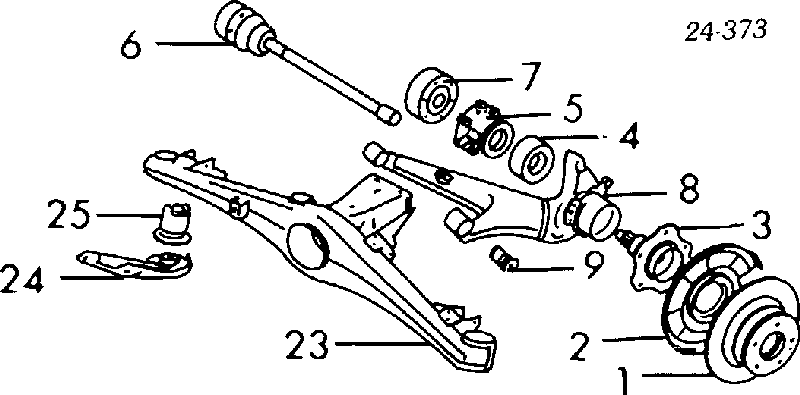 33219067906 BMW fuelle, árbol de transmisión trasero exterior