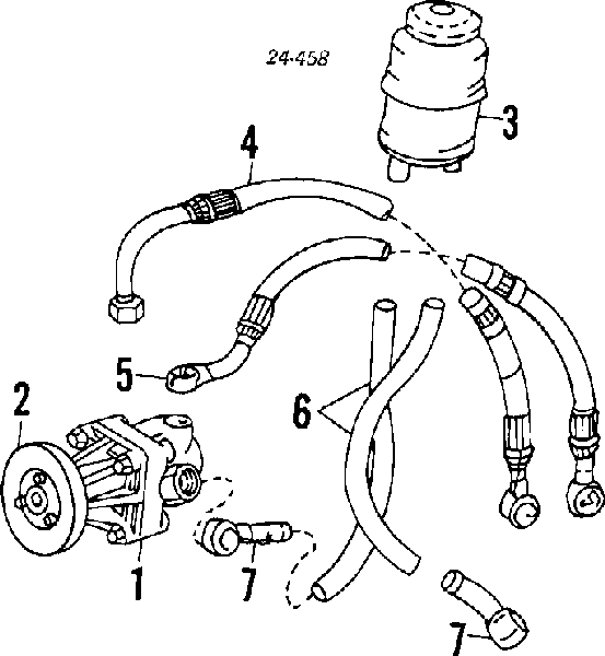 32411141206 BMW bomba hidráulica de dirección