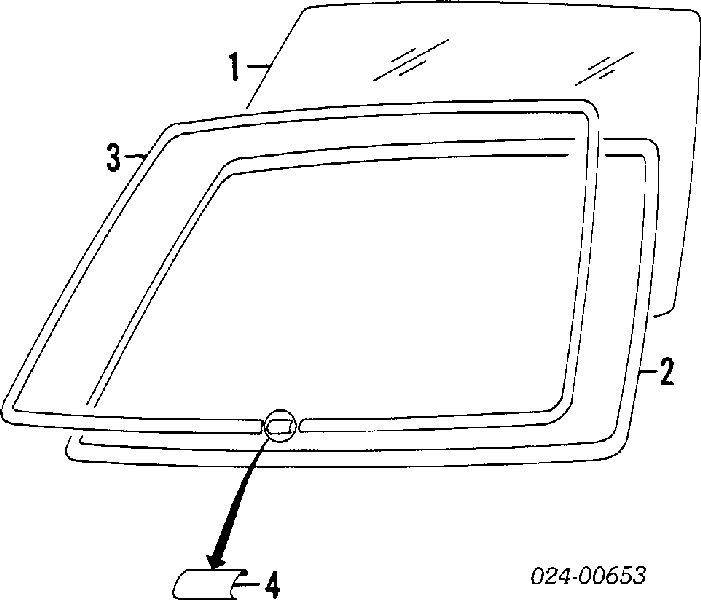 GS 0054 D11 XYG parabrisas