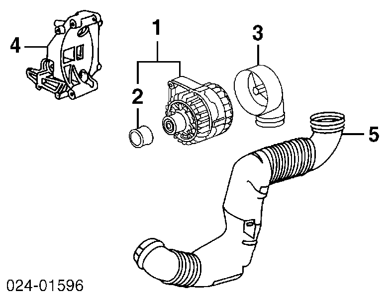 12311247488 BMW alternador