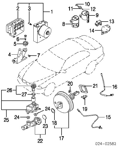 34526756376 BMW sensor abs trasero