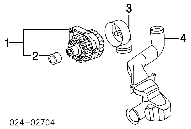 12311433266 BMW alternador