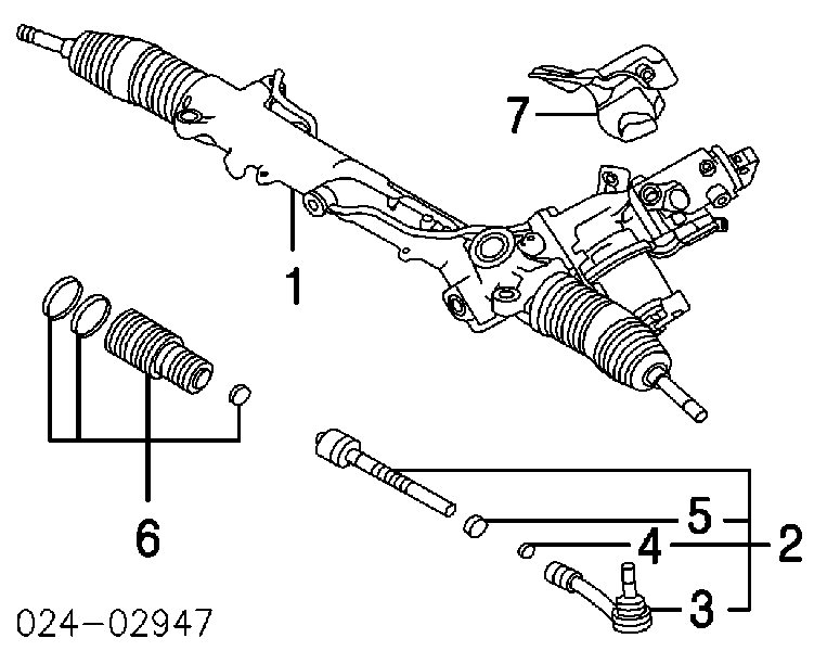 32106765782 BMW fuelle, dirección