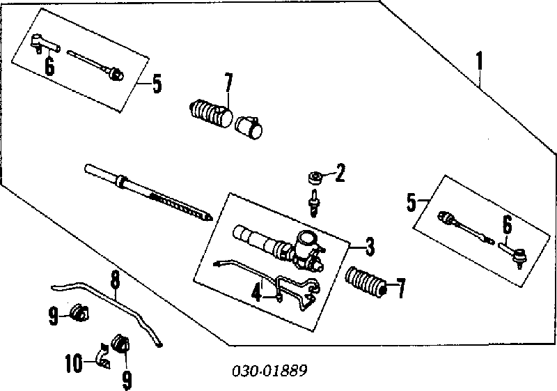 48204D0301 Nissan fuelle, dirección