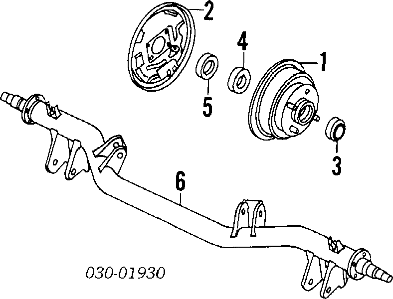 4621301A14 Nissan tubo flexible de frenos trasero