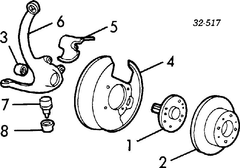 Pinza de freno delantera izquierda 3205810 DRI