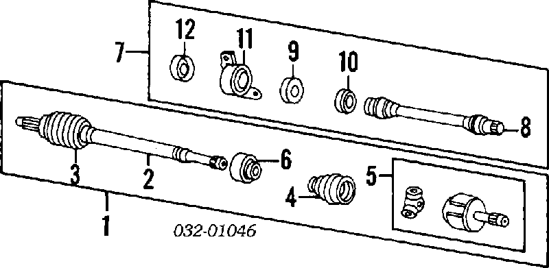 44323SB0310 Honda 