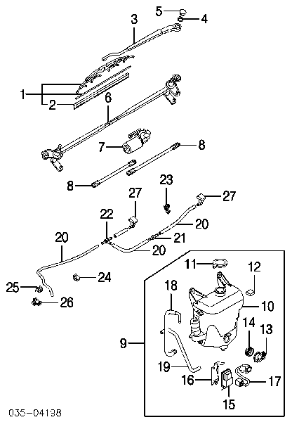 FE0167482 Mazda bomba lavafaros