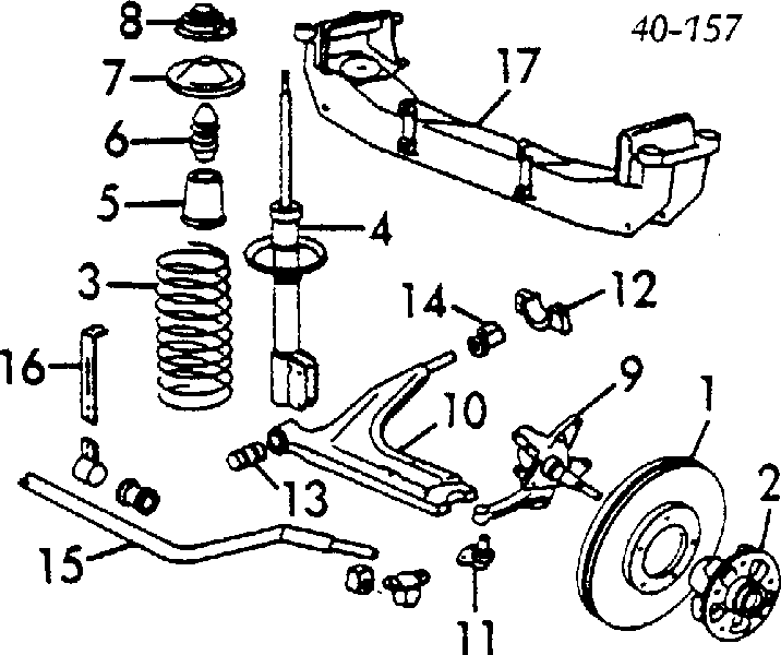  Pinza de freno trasero derecho para Porsche 924 