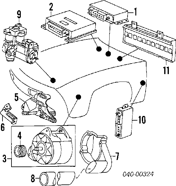 99919234750 Porsche correa trapezoidal