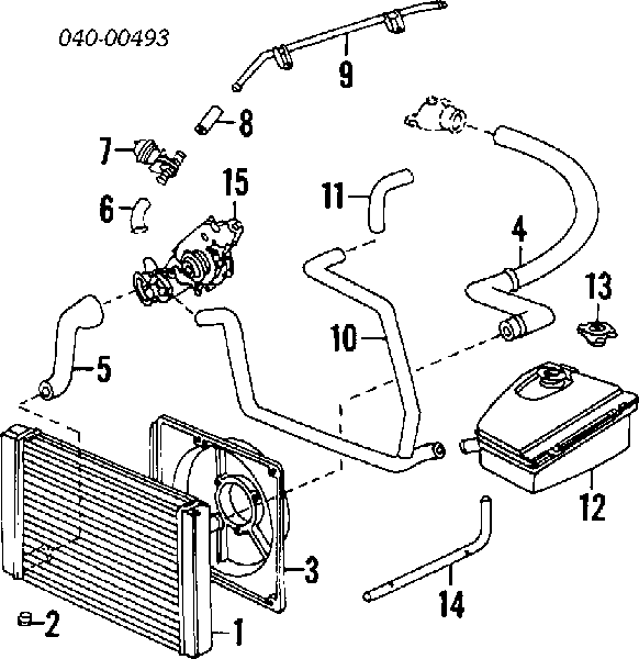 95160648100 Porsche sensor, temperatura del refrigerante (encendido el ventilador del radiador)