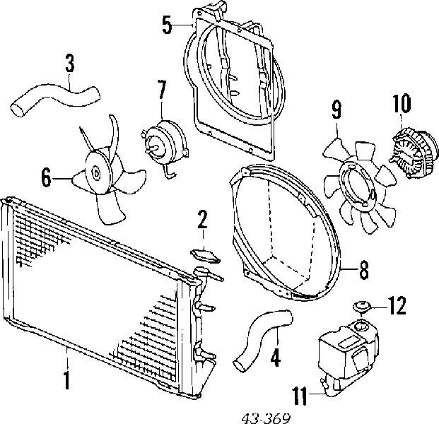 21110AA025 Subaru bomba de agua