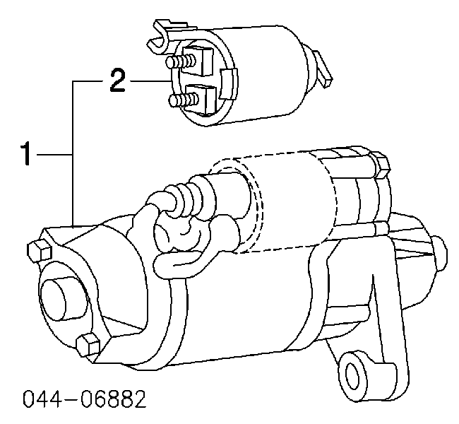 2815031051 Toyota interruptor magnético, estárter