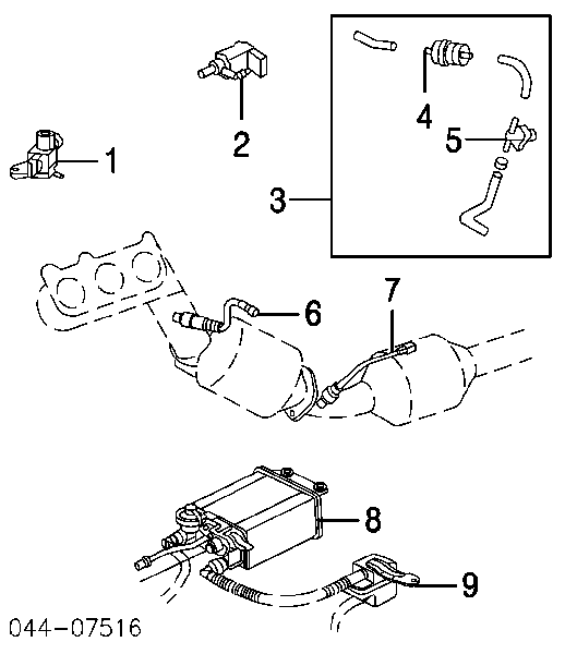  Transmisor De Presion De Carga (Solenoide) para Toyota Fj Cruiser 