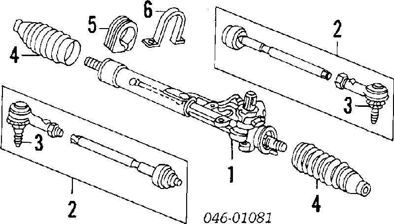 Cremallera de dirección KS01000774 Bosch