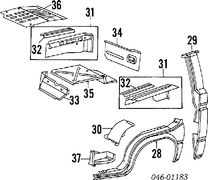  Guardabarros delantero derecho para Volkswagen Transporter 3 