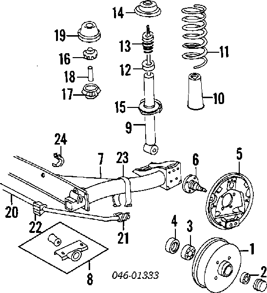 171513425 VAG caperuza protectora/fuelle, amortiguador trasero