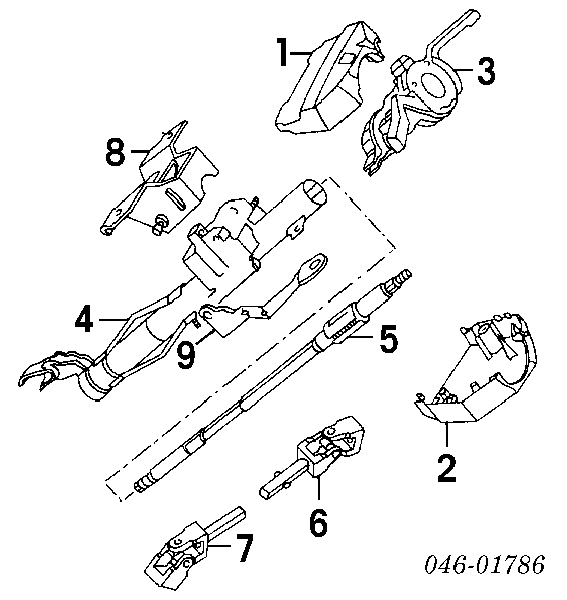 357905851E VAG conmutador de arranque