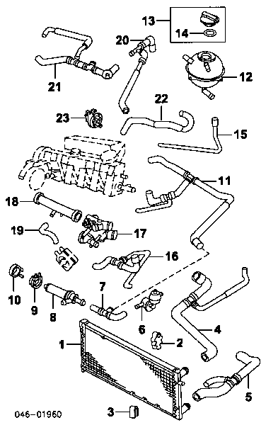 701819809J VAG grifo de estufa (calentador)