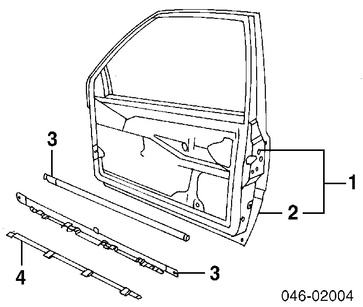  Puerta delantera derecha para Volkswagen Vento 1H2