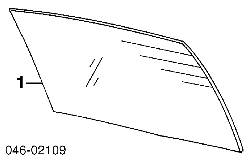  Luneta trasera para Volkswagen Passat B5, 3B2