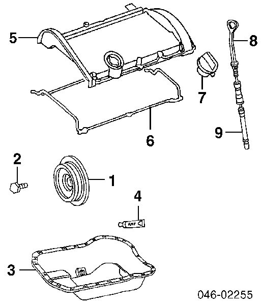 021105243D VAG polea, cigüeñal