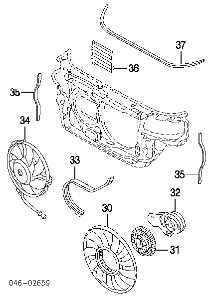  Soporte Para Acoplamiento Viscoso para Hyundai Accent 4 